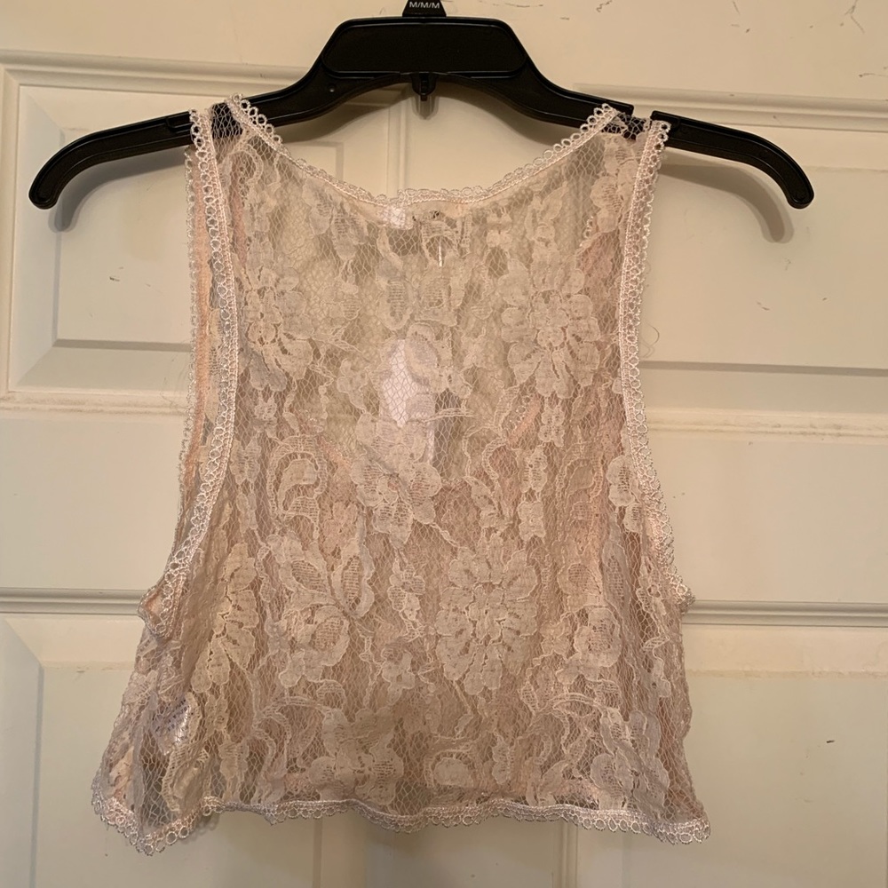Millau Lace Crop Top - Picture 5 of 5